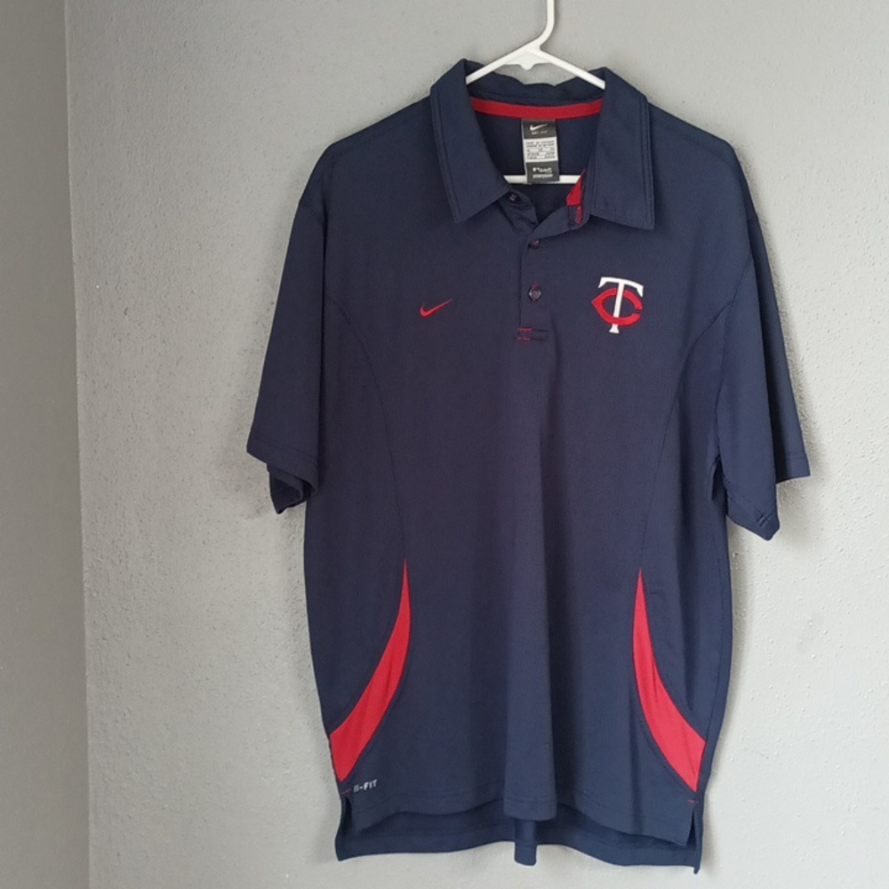 🌞MLB Nike Minnesota Twins Polo Shirt XL
